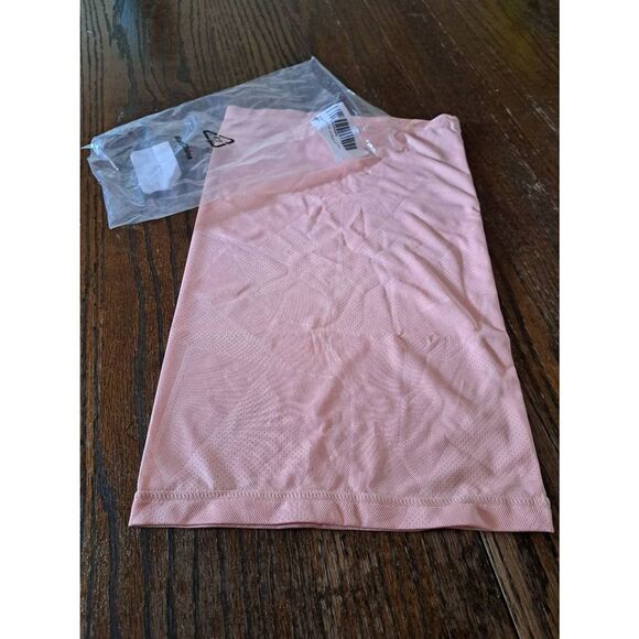 New Pink Face Covering Scarf Neck Face Gaiter - Picture 1 of 2